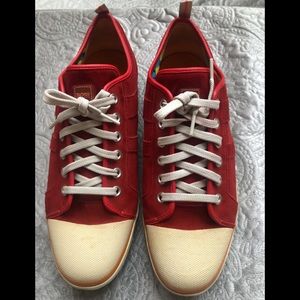 Red Hugo Boss sneakers